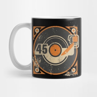 45 Record Adapter (Distressed) Mug